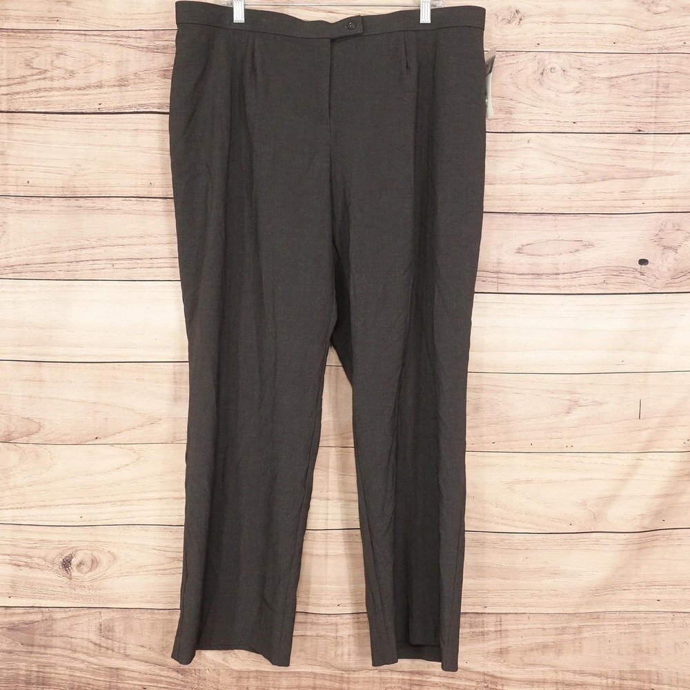 New! East 5th Pants Womens 20WP Gray Secretly Slender Dress Stretch 40x28.5